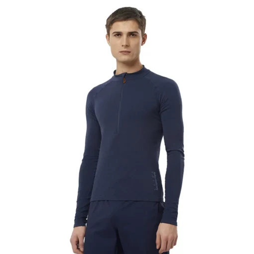 Salomon S/LAB Ultra nahtlos Shirt mit halbem Reißverschluss - SS25