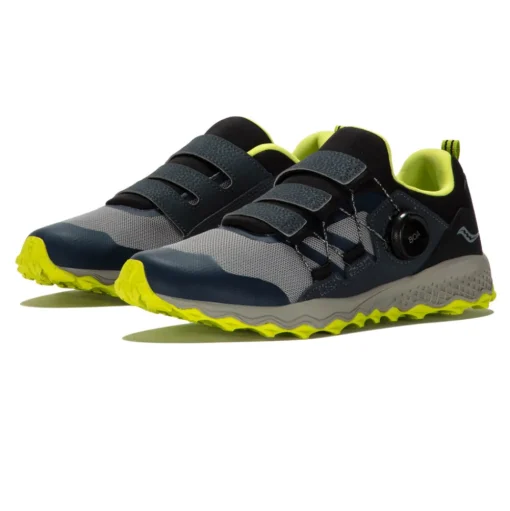Saucony Peregrine Shield BOA Junior Trail Laufschuhe