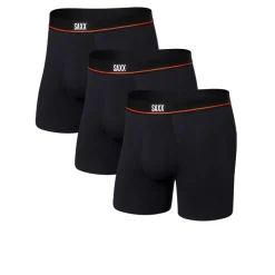 Saxx Non-Stop Stretch Cotton Boxer Brief-Unterhose (3 Pack) - SS25