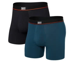 Saxx Non-Stop Stretch Cotton Boxer Brief-Unterhose (2 Pack) - SS25