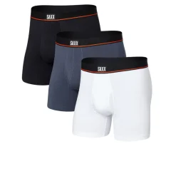 Saxx Non-Stop Stretch Cotton Boxer Brief-Unterhose (3 Pack) - SS25