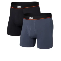 Saxx Non-Stop Stretch Cotton Boxer Brief-Unterhose (2 Pack) - SS25