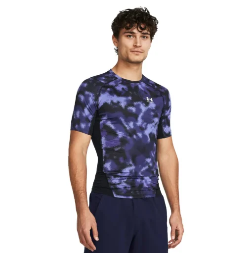 Under Armour HeatGear Printed Kurzarm T-Shirt - AW24
