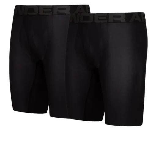 Under Armour Tech 9 Zoll Boxerjock (2-Pack) - AW24