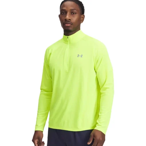 Under Armour Tech Textured Shirt mit halbem Reißverschluss - SS25